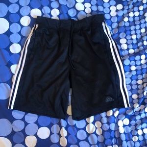 Shorts are too short on me, the condition is like new.